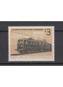 1962 Austria Ferrovie Locomotiva 1 val.